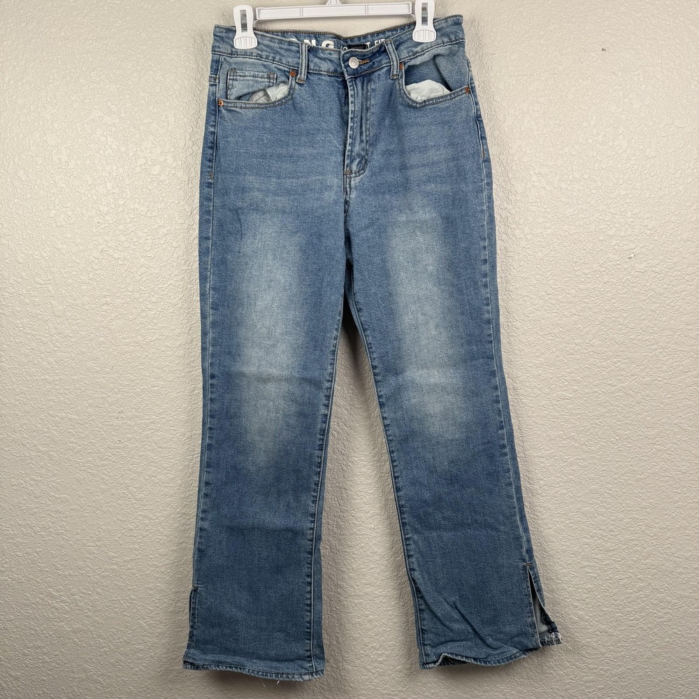 S.O.N.G. Jeans Womens 9/29 (28x29) Blue Bootcut Fit Light Wash Stretch Side